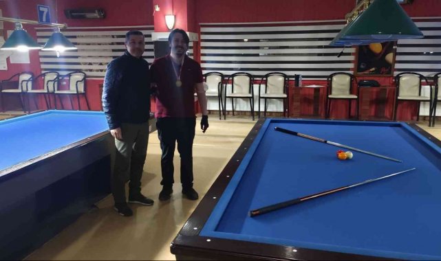 Köroğlu 3 bant bilardo turnuvası düzenlendi