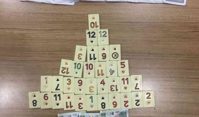 Kumar oynayan 9 kişiye toplam 16 bin 371 TL ceza kesildi