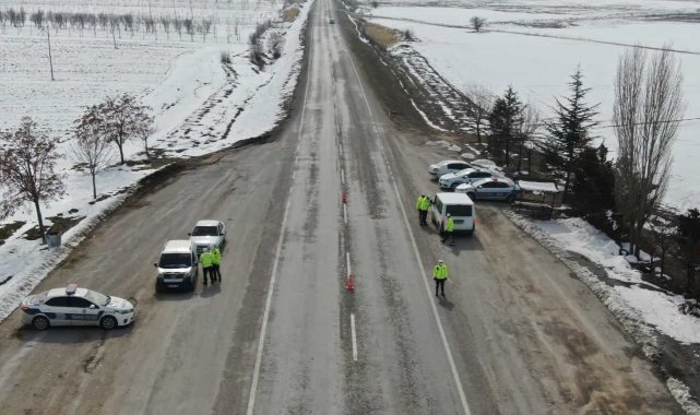 Kurallara uymayan sürücülere havadan denetimle ceza