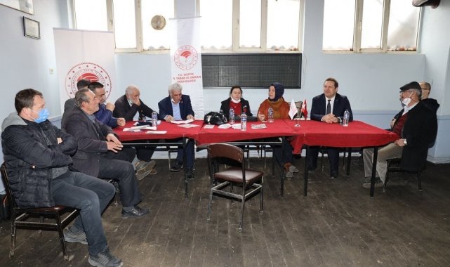 Kurtköy üreticilerinin istek ve önerilerine kulak verildi