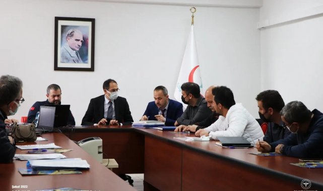 Kütahya'da Acil Sağlık Hizmetleri Koordinasyon Komisyonu Toplantısı