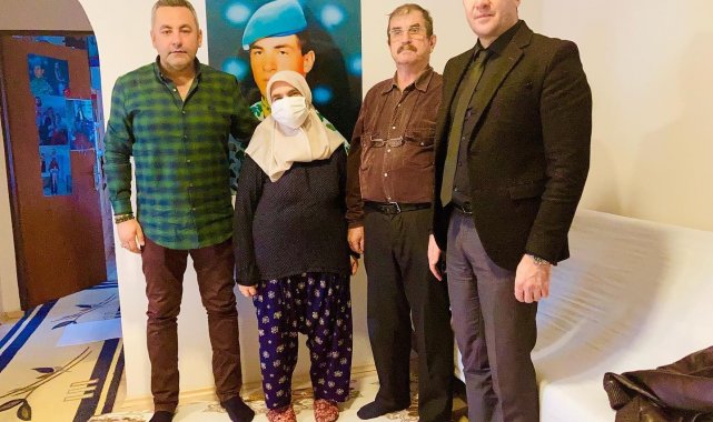 Laçin'den şehit ailelerine ziyaret