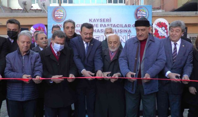 Lokantacılar ve Pastacılar Odası yeni binasına taşındı