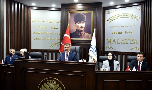Malatya Büyükşehir meclis toplantısı gerçekleştirildi