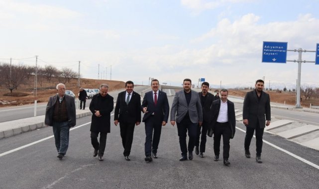 Malatya Kuzey Çevreyolu'nda 26,5 kilometrelik kısım trafiğe açıldı