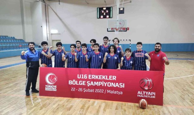 Malatya takımları basketbolda bölge şampiyonu oldu