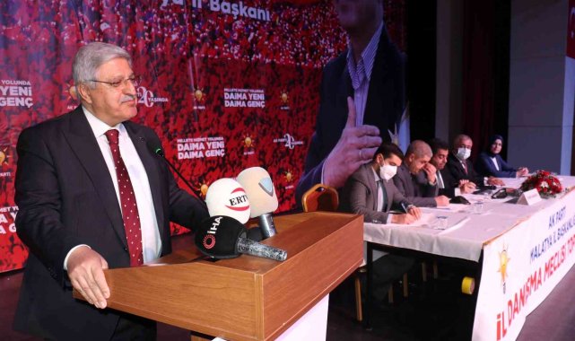 Malatya&#039;da AK Parti Daraltılmış İl Danışma Meclisi toplantısı yapıldı
