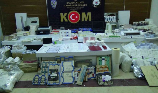 Mali Şube&#039;den &quot;sahtecilik&quot; operasyonu