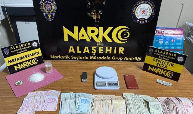 Manisa&#039;da uyuşturucu operasyonu: 1 tutuklama
