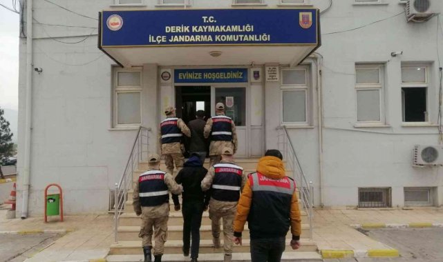 Mardin&#039;de kablo hırsızları jandarma tarafından yakalandı