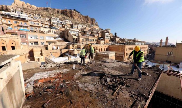 Mardin'de tarihe dönüşüm devam ediyor
