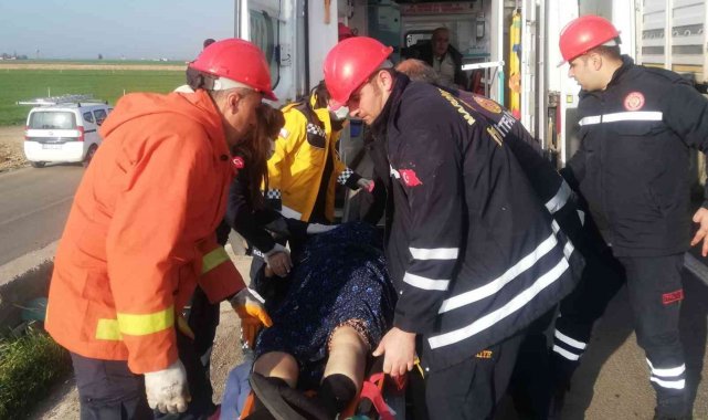 Mardin'de ticari araç tırın dorsesine çarptı: 1 ölü, 8 yaralı