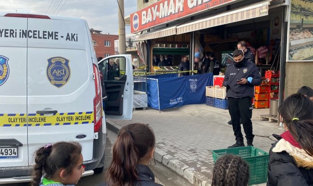 Marketten çıkarken düşen yaşlı adam hayatını kaybetti