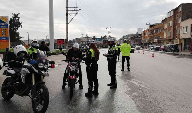 Mersin'de motosiklet denetimleri arttırıldı