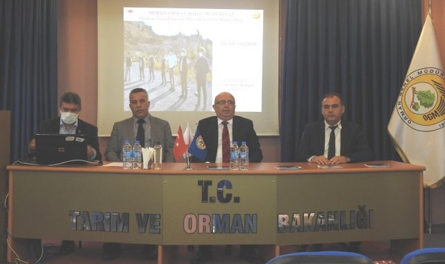 Mersin&#039;de orman zararlılarıyla mücadele semineri