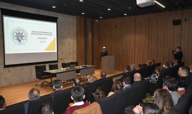 Mesleki Eğitim Merkezi programı Denizlili iş dünyasına tanıtıldı