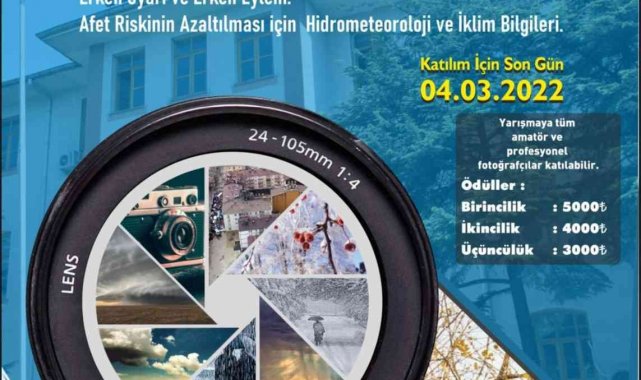 Meteorolojiden ödüllü fotoğraf yarışması