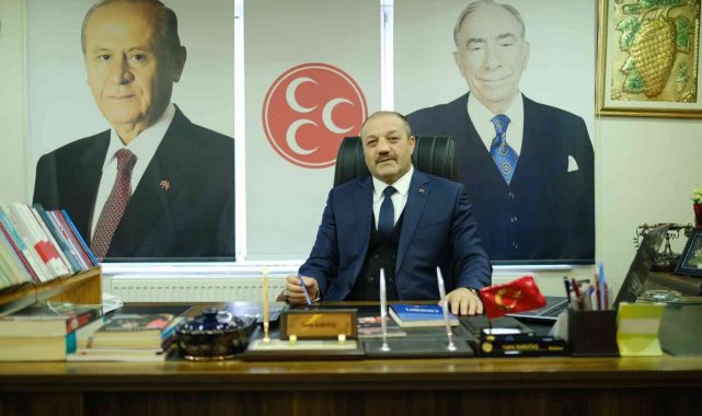 MHP Erzurum İl Başkanı Karataş&#039;tan Regaip Kandili mesajı