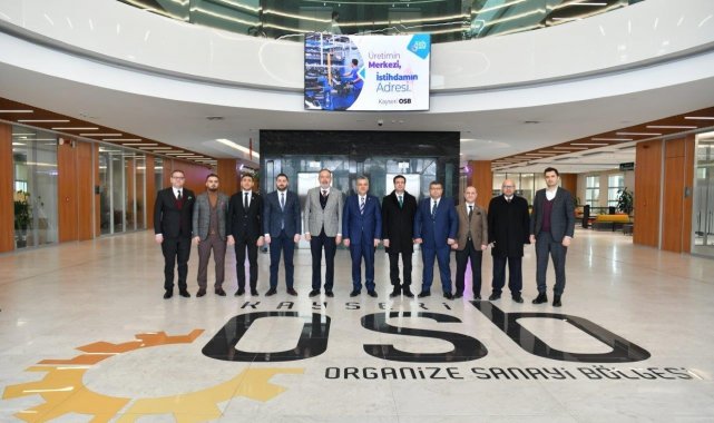 MHP'den Kayseri OSB'ye hayırlı olsun ziyareti