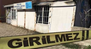 Milas Gençlikspor Kulübü'ndeki hırsızlık ve yangınla ilgili 4 gözaltı