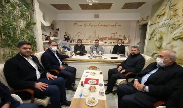 Milletvekili Fırat, esnaf temsilcileriyle bir araya geldi