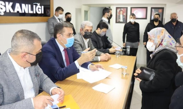 Milletvekili Tüfenkci vatandaşları dinledi