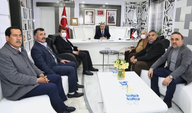 Milletvekili Tutdere, Başkan Kılınç ile bir araya geldi