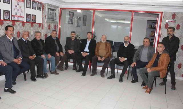 Milletvekili Tutdere, esnaf odalarıyla bir araya geldi