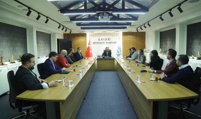 Mimarlar Odası yönetiminden Başkan Büyükkılıç'a ziyaret