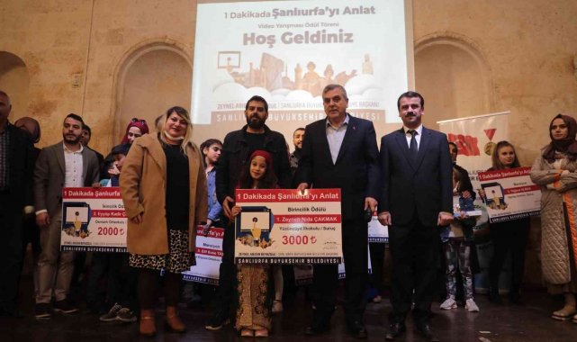 Minikler Şanlıurfa'yı 1 dakikaya sığdırıldı