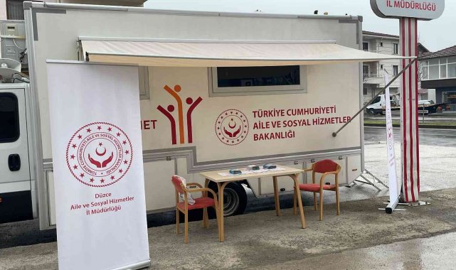 Mobil Sosyal Hizmet Merkezi ile hizmet vatandaşın ayağına gidiyor