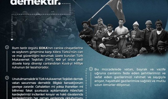 MSB: "Türk Mukavemet Teşkilatı demek, vatan savunması demektir"