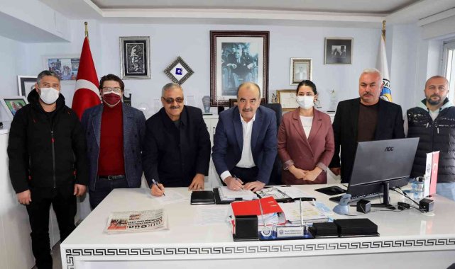 Mudanya Belediyesi'nde toplu iş sözleşmesi imzalandı