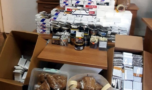 Mudanya'da kaçak sigaraya geçit yok