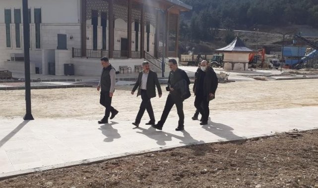 Müdür Dündar ve Başkan Akçadurak incelemelerde bulundu