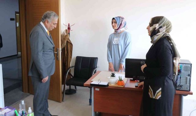 Müdür Gönen, personellerle vedalaştı