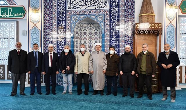 Müftülük Külliyesi Camii'nde ilk Cuma Namazı