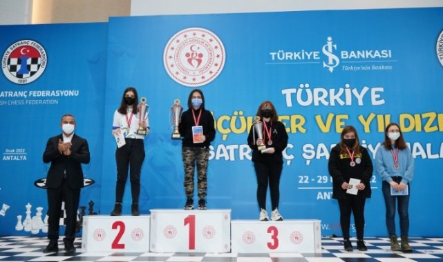 Muğla Büyükşehir sporcusu satrançta Türkiye 2'ncisi oldu