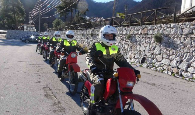 Muğla&#039;nın motorlu sincaplarına ileri sürüş eğitimi