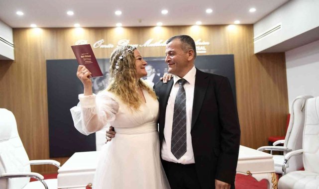 Muratpaşa'da nikahta 02.02.2022 yoğunluğu