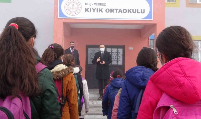 Muş'ta 2. Dönem için ders zili çaldı