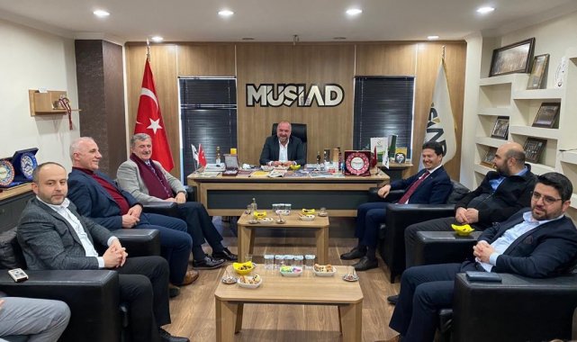 MÜSİAD Düzce Şubesi misafirlerini ağırladı