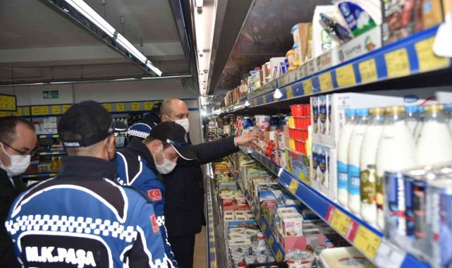 Mustafakemalpaşa'da zabıtadan KDV denetimi