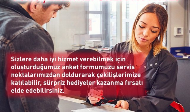 Müşteri memnuniyet çıtasını yükselttiler