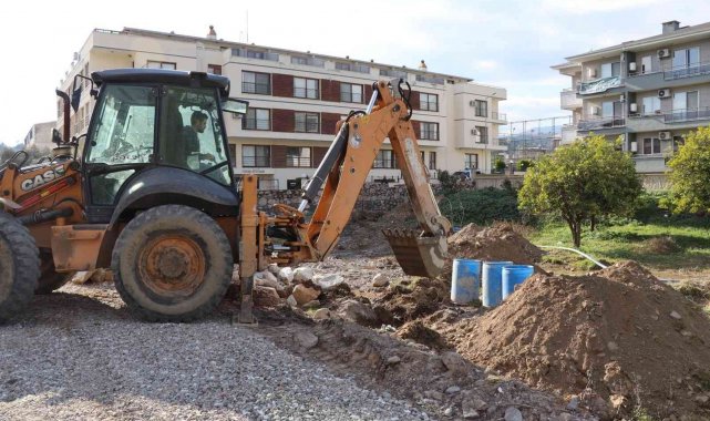 Nazilli Belediyesi İsabeyli&#039;de çalışmalarını sürdürüyor