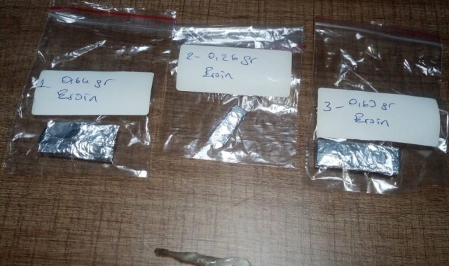 Nazilli'de bekçiden kaçan şahıstan uyuşturucu çıktı