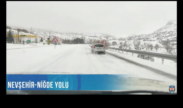 Nevşehir emniyeti duyurdu: &quot;Kapalı yol yok&quot;