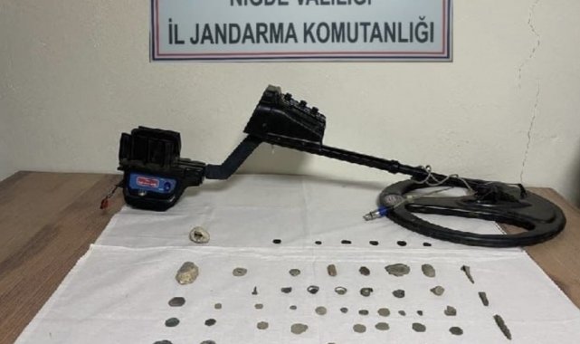 Niğde&#039;de tarihi eser operasyonu