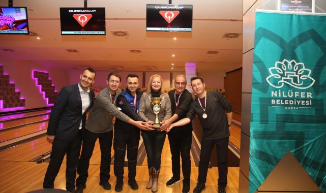 Nilüfer Belediyesi personeli bowlingde yarıştı