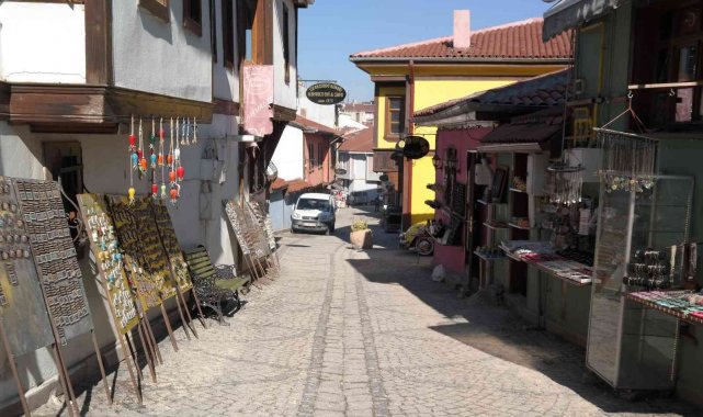 Odunpazarı esnafı havaların ısınmasını bekliyor